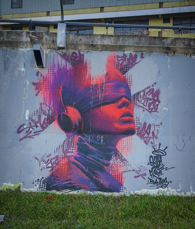 正義女神壁畫 - 台灣公共空間法律主題藝術